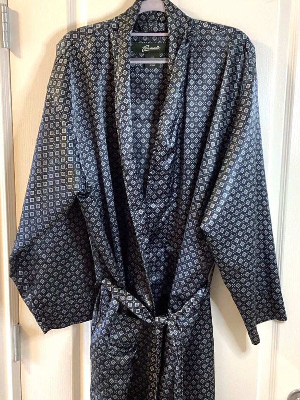 Penman's Men's Classic Lightweight Wrap Around Bathrobe Lounge Size 0/S - Picture 2 of 8
